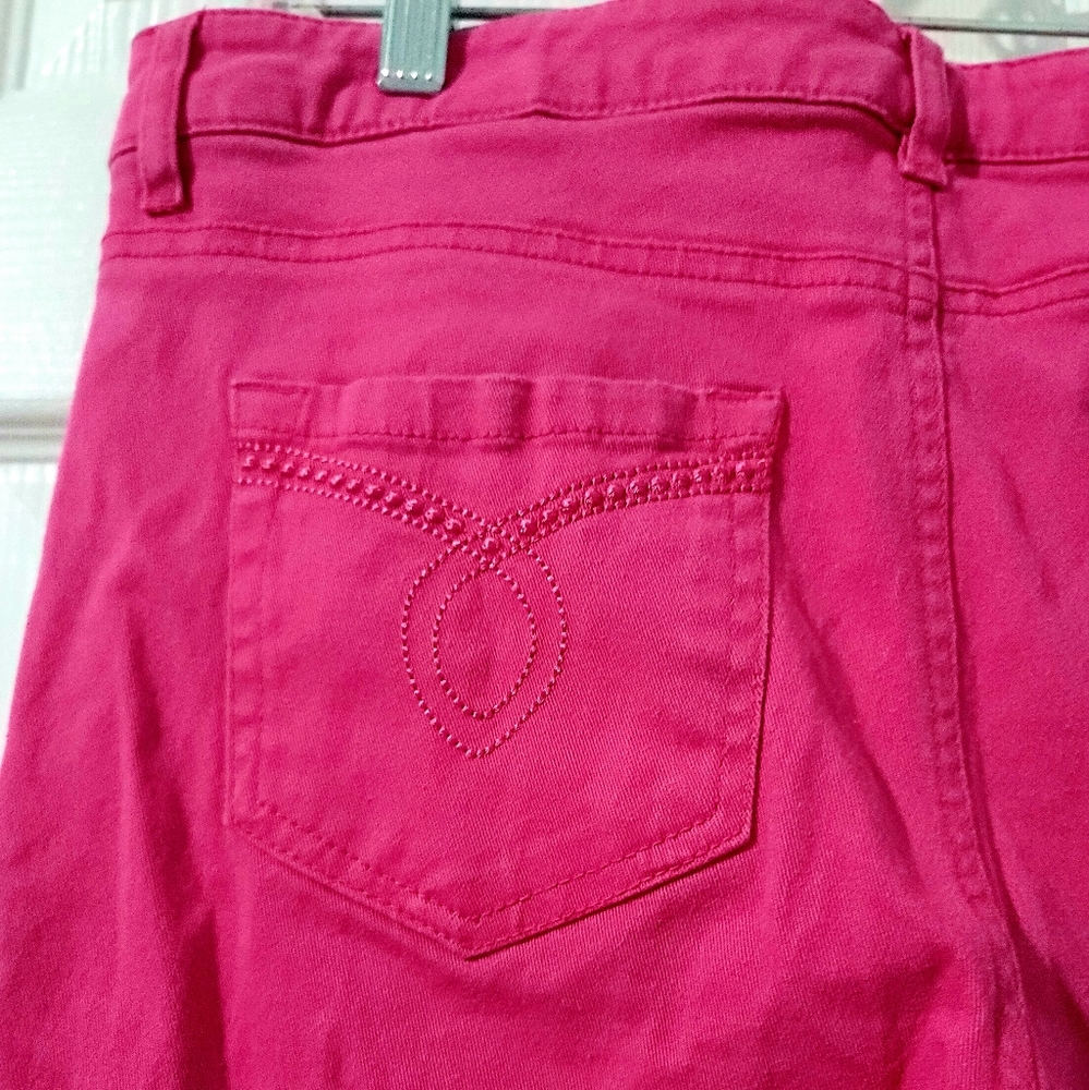 Jessica Women's Modern Fit Crop Denim Jeans Size 10